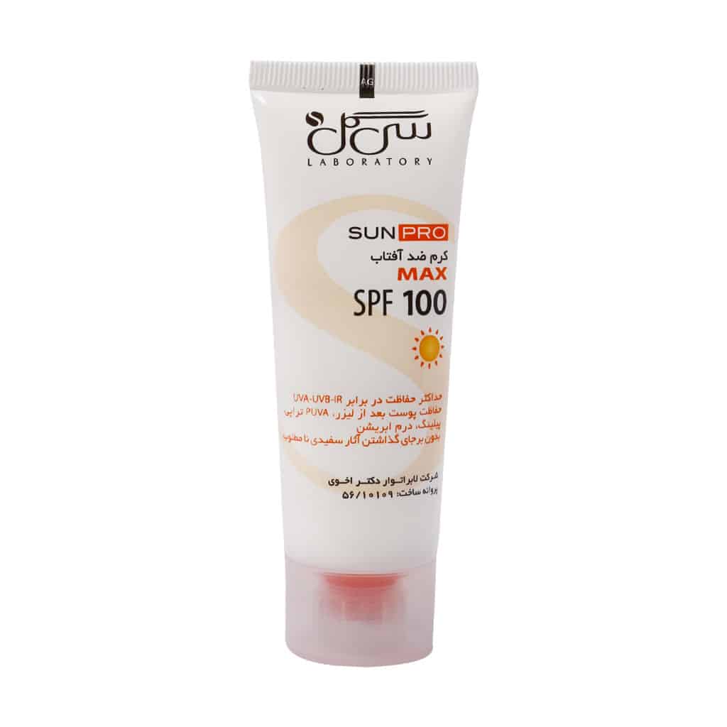 کرم ضد آفتاب SPF100 سان پرو نمای ۴